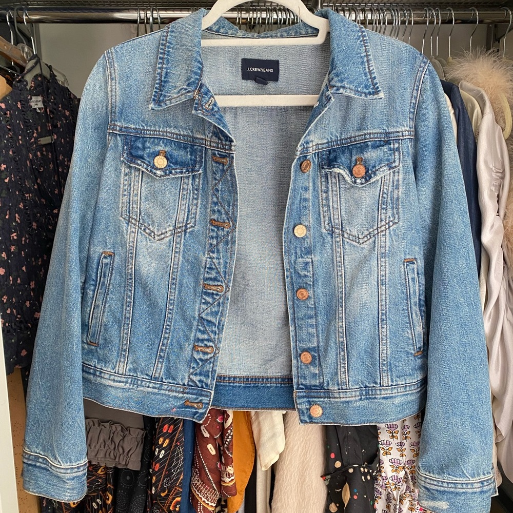 J. Crew Jean jacket size M